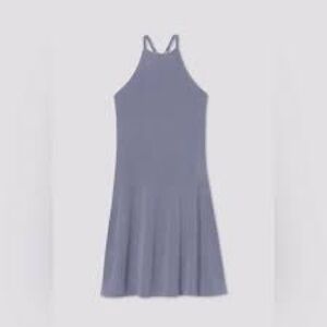 Girlfriend Collective Naomi Workout Dress in Sea Glass size Small